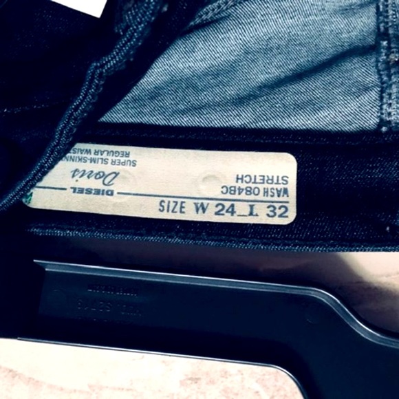 Diesel Super Slim Stretch "Doris" Jeans - NWT - Picture 13 of 16